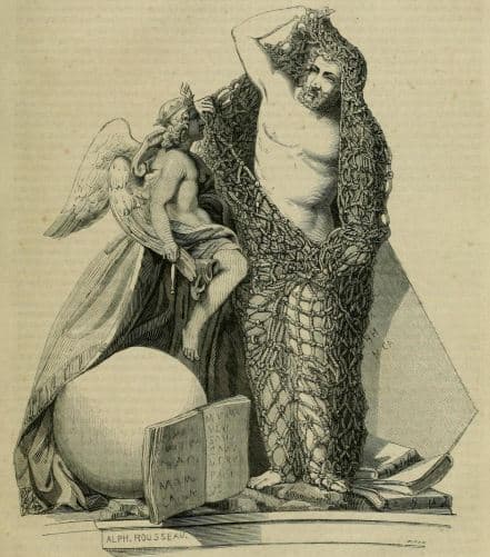 Historical etching of Il Disinganno.